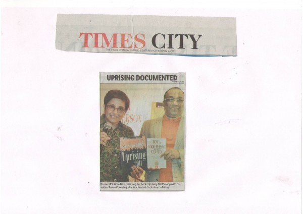 Launch of Uprising 2011 – Indore
